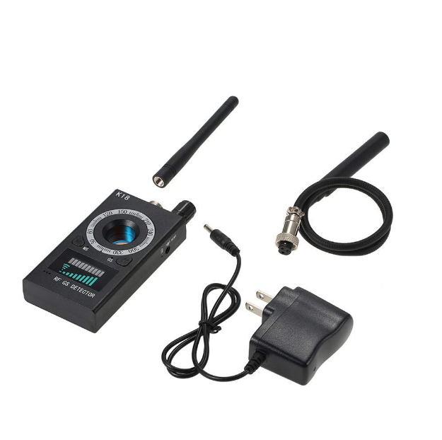 K18 RF detector being used in classroom to detect hidden mobile phones during exam